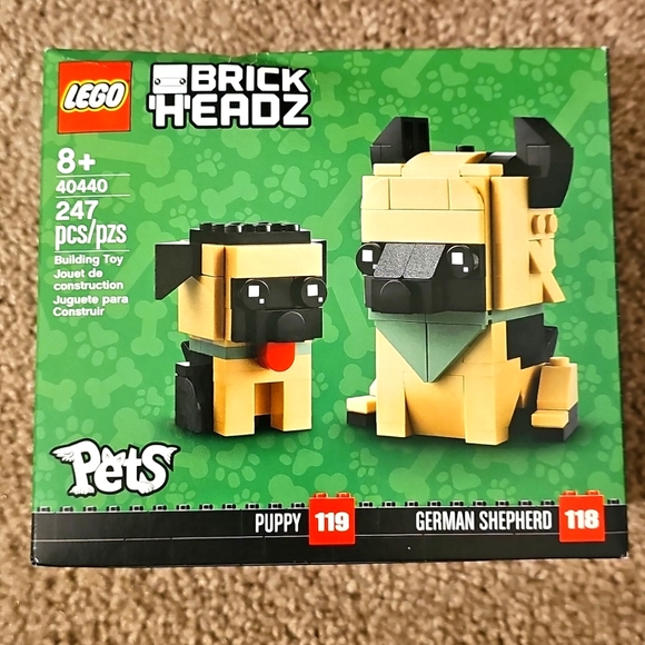 LEGO BrickHeadz German Shepherd Pets Set - Picture 2 of 6